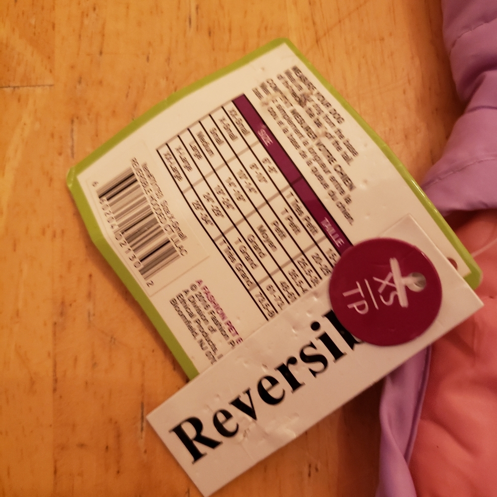 Reversible Dog Jacket (X-Small) - Picture 2 of 3